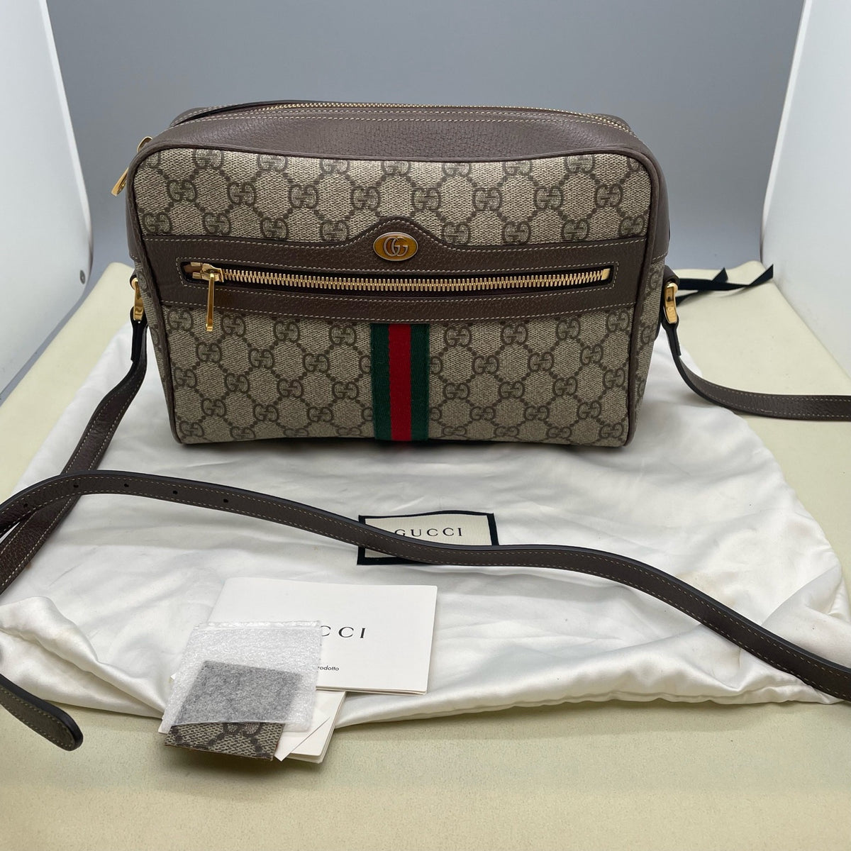 Gucci - Ophidia Medium - Cloth - Beige - (Medium)
