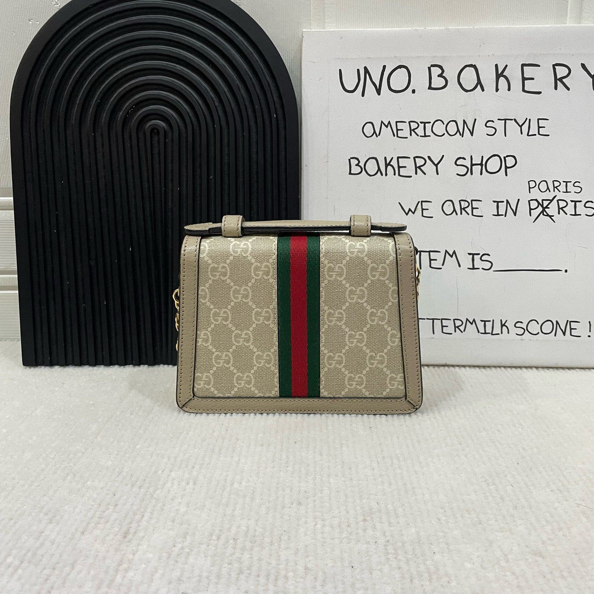 Gucci - Ophidia Mini - Cloth - Beige - (mini)