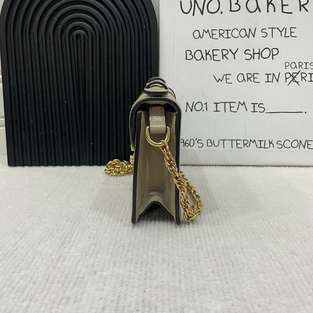 Gucci - Ophidia Mini - Cloth - Beige - (mini)