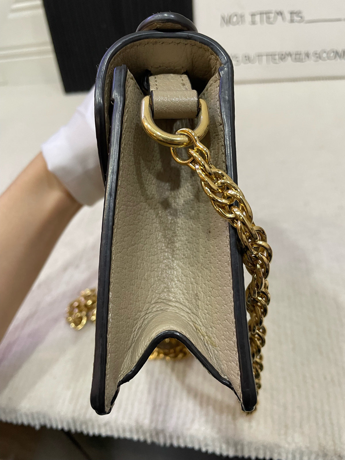 Gucci - Ophidia Mini - Cloth - Beige - (mini)