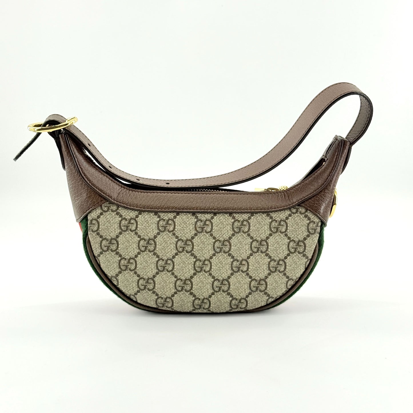 Gucci - Ophidia Mini GG Shoulder Bag - GG Supreme canvas with leather trim - Brown - (mini)