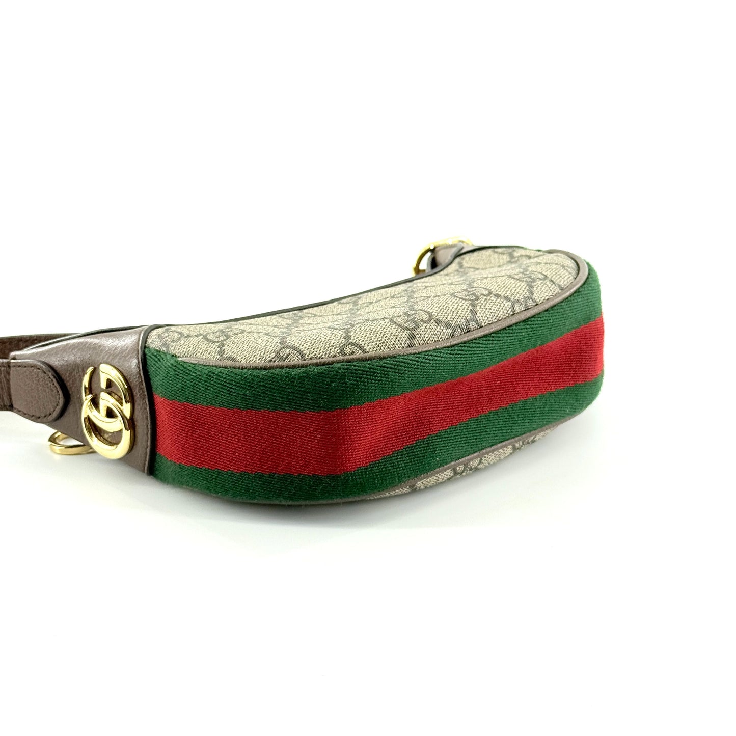 Gucci - Ophidia Mini GG Shoulder Bag - GG Supreme canvas with leather trim - Brown - (mini)