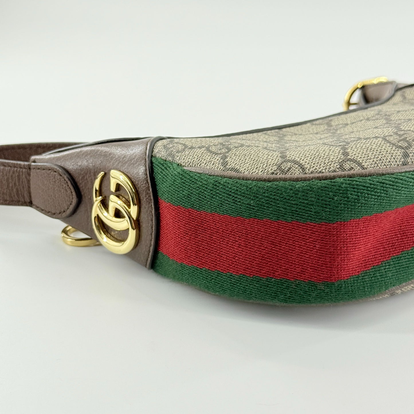 Gucci - Ophidia Mini GG Shoulder Bag - GG Supreme canvas with leather trim - Brown - (mini)