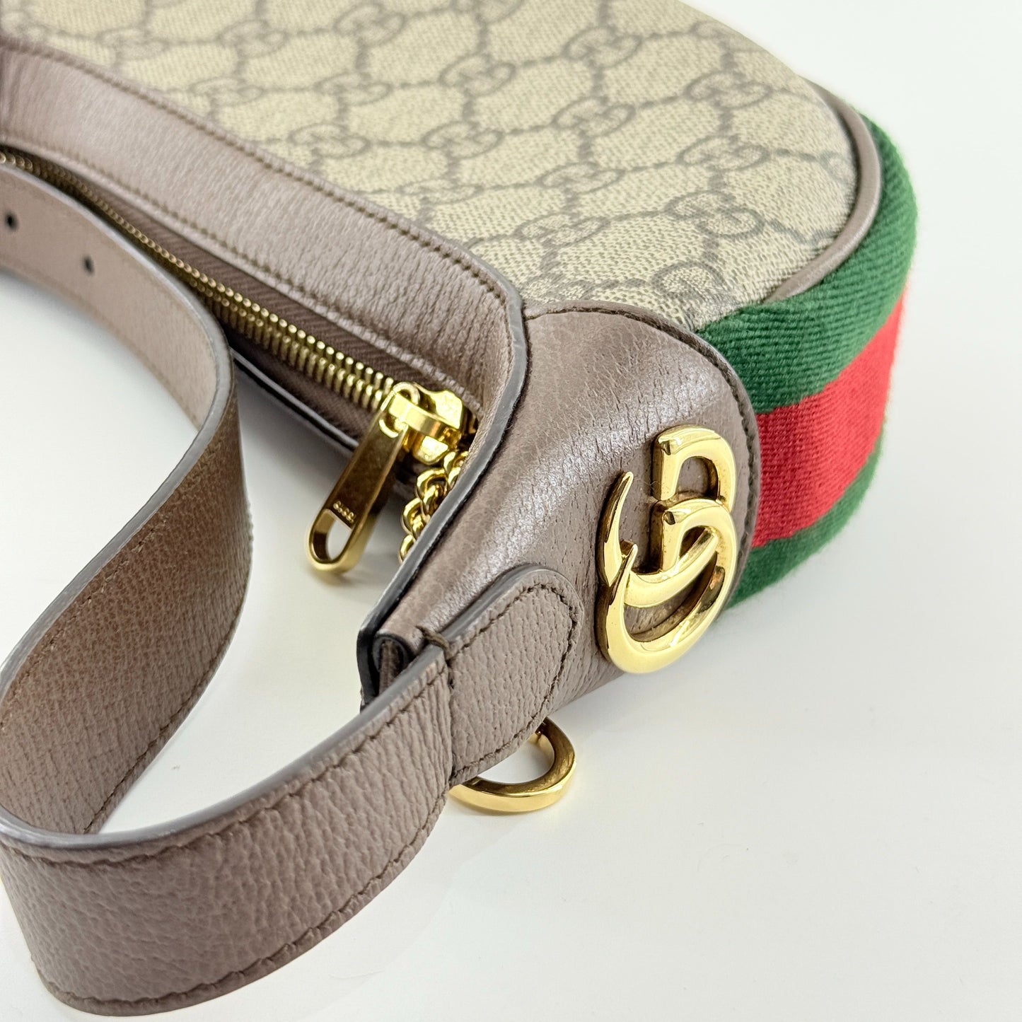 Gucci - Ophidia Mini GG Shoulder Bag - GG Supreme canvas with leather trim - Brown - (mini)