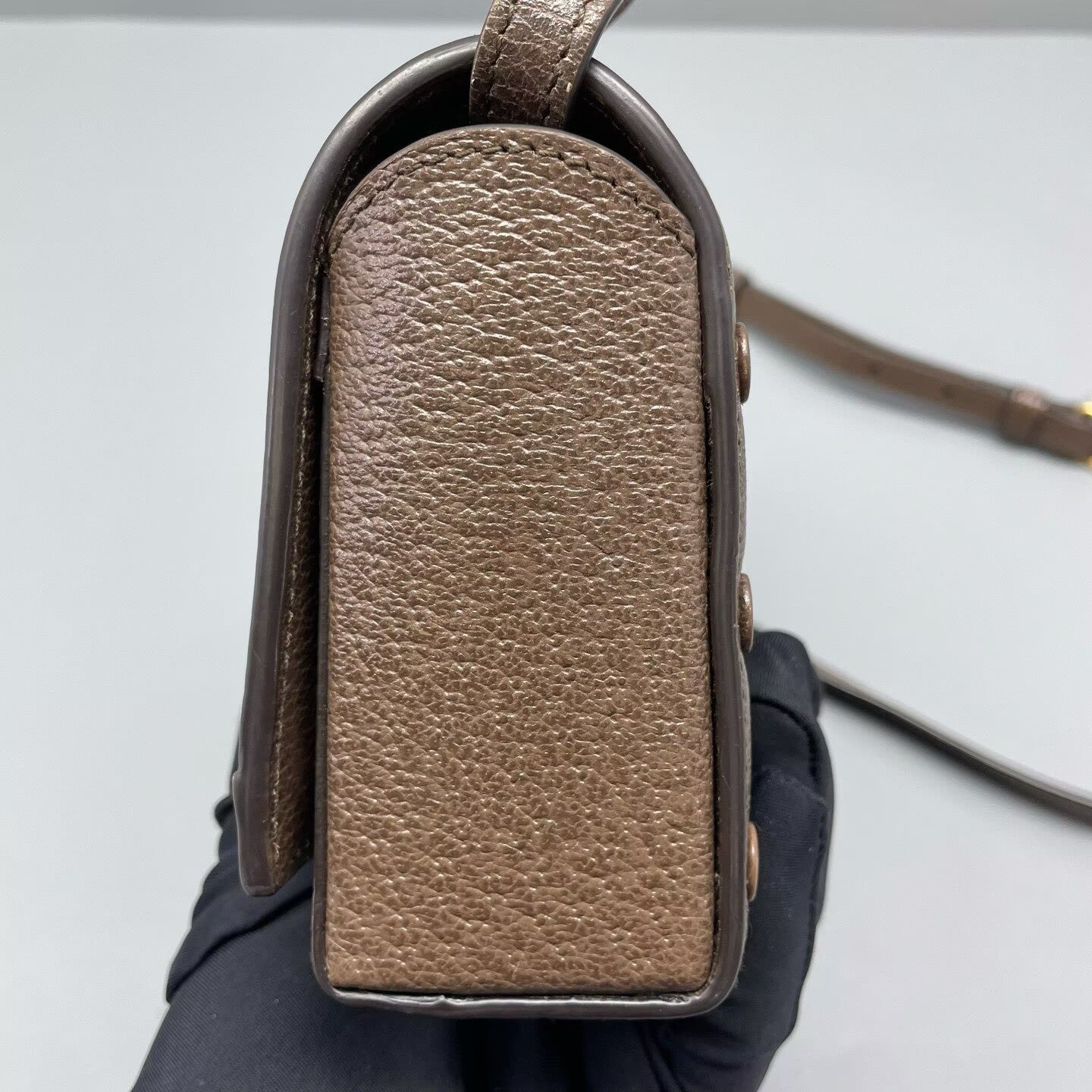 Gucci - Ophidia Mini Shoulder Bag - Canvas and leather - Green, Red, and Brown - (mini)