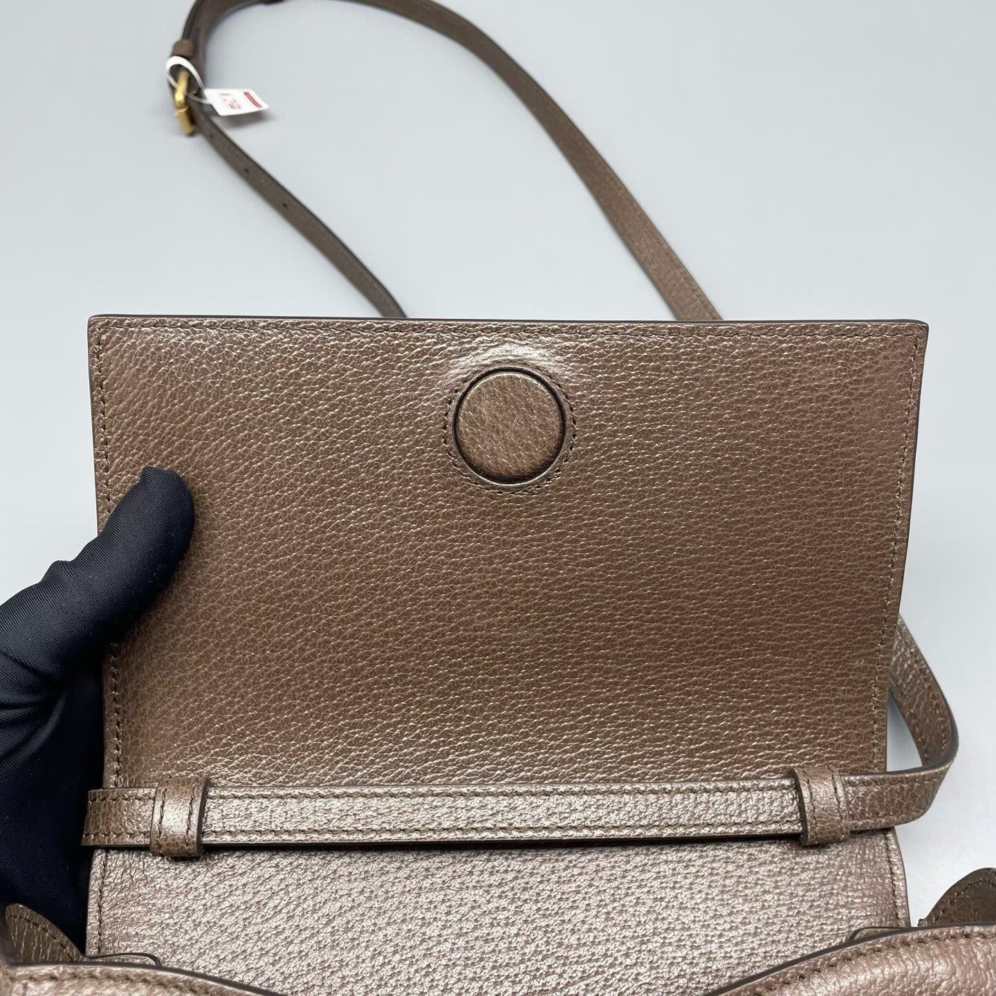 Gucci - Ophidia Mini Shoulder Bag - Canvas and leather - Green, Red, and Brown - (mini)