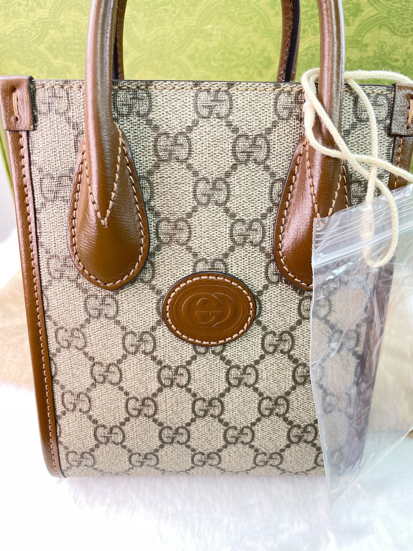 Gucci - Ophidia Mini Tote - Cloth - Beige - (mini)