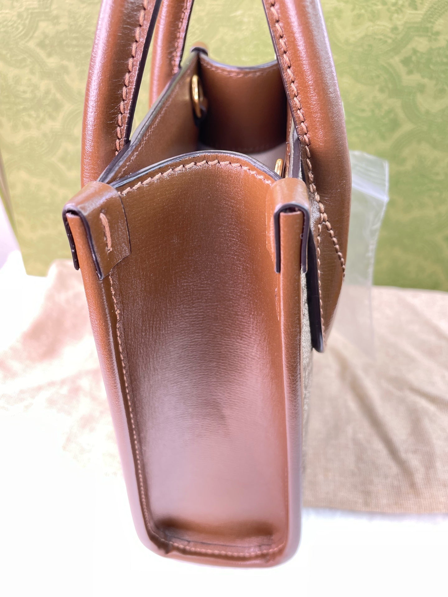 Gucci - Ophidia Mini Tote - Cloth - Beige - (mini)