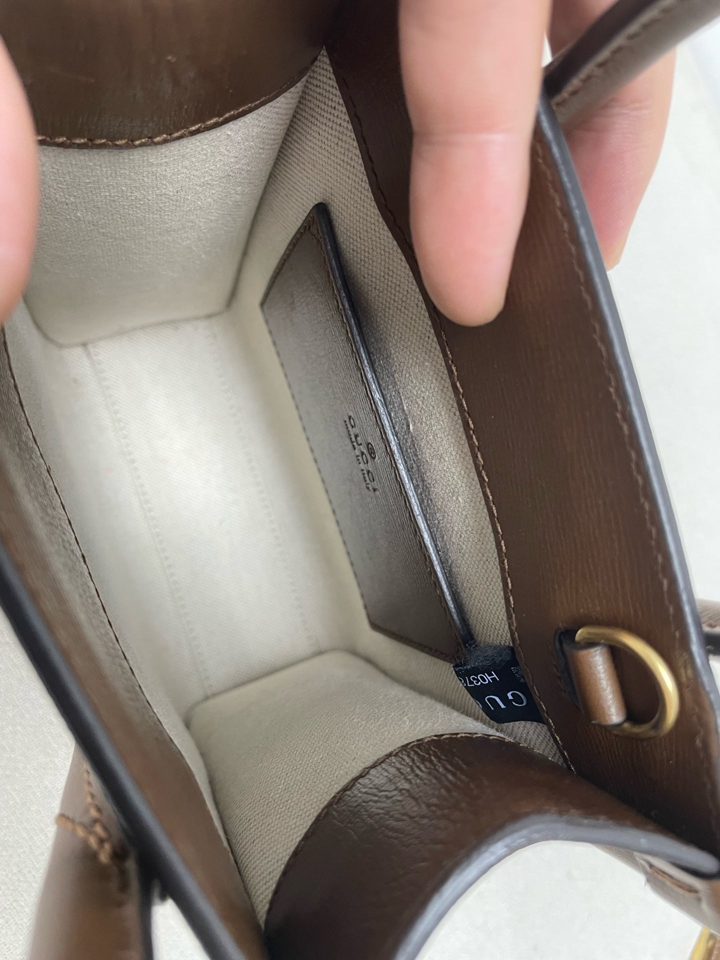 Gucci - Ophidia Mini Tote - Cloth - Brown - (mini)