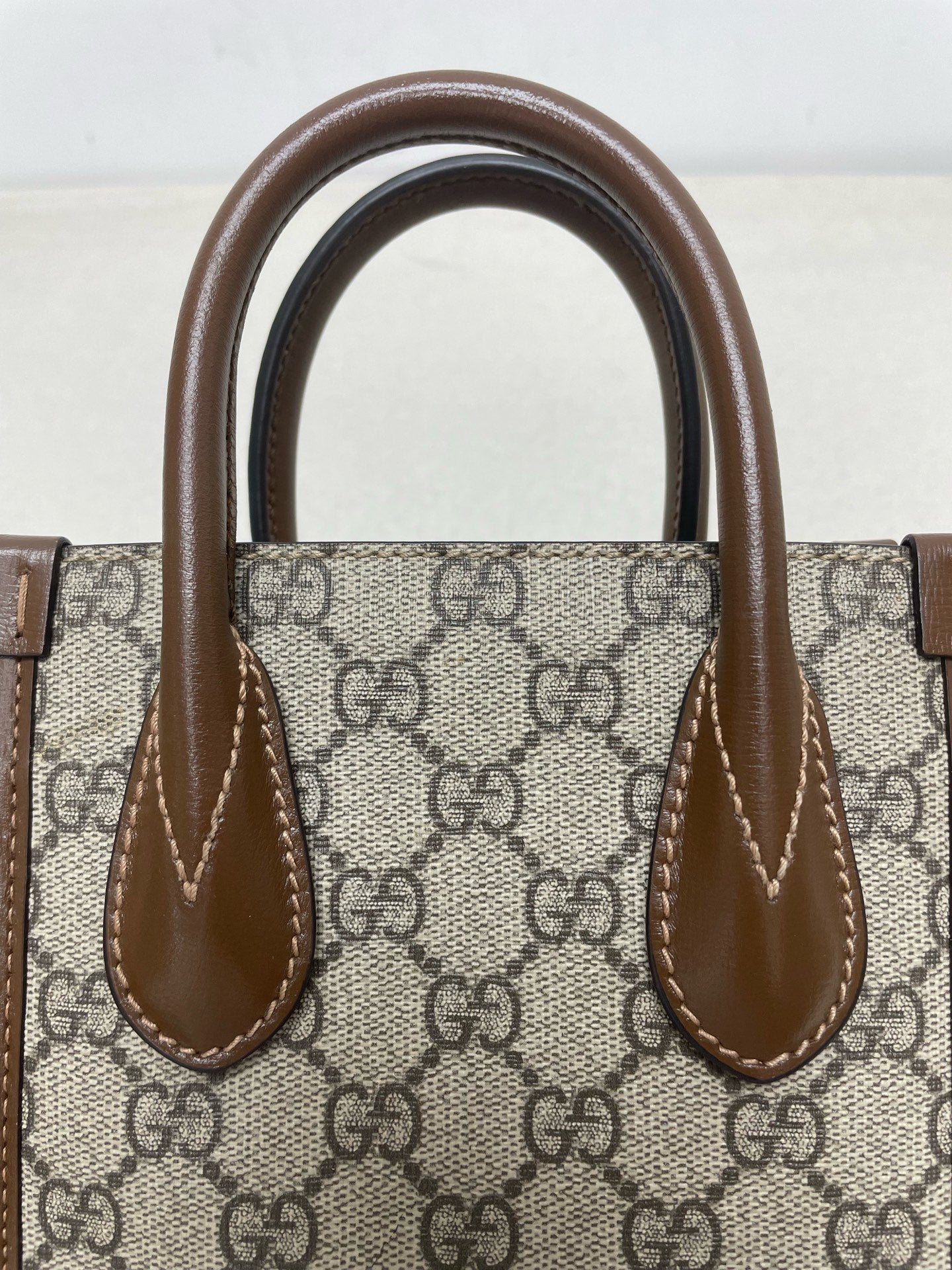 Gucci - Ophidia Mini Tote - Cloth - Brown - (mini)