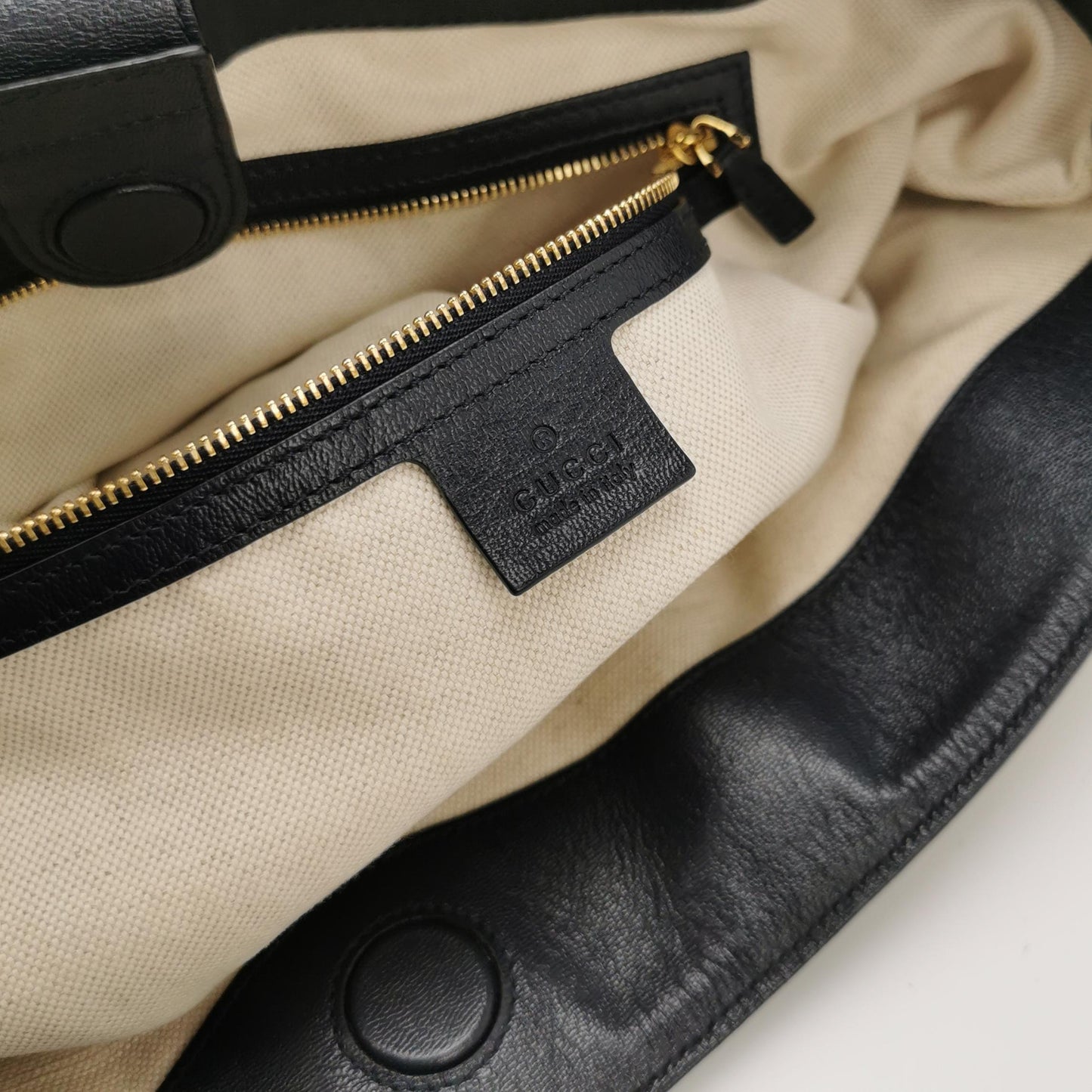 Gucci - Ophidia Raffia Tote Bag - Woven raffia with leather trim - Brown and Black with Red and Green stripe - (medium)