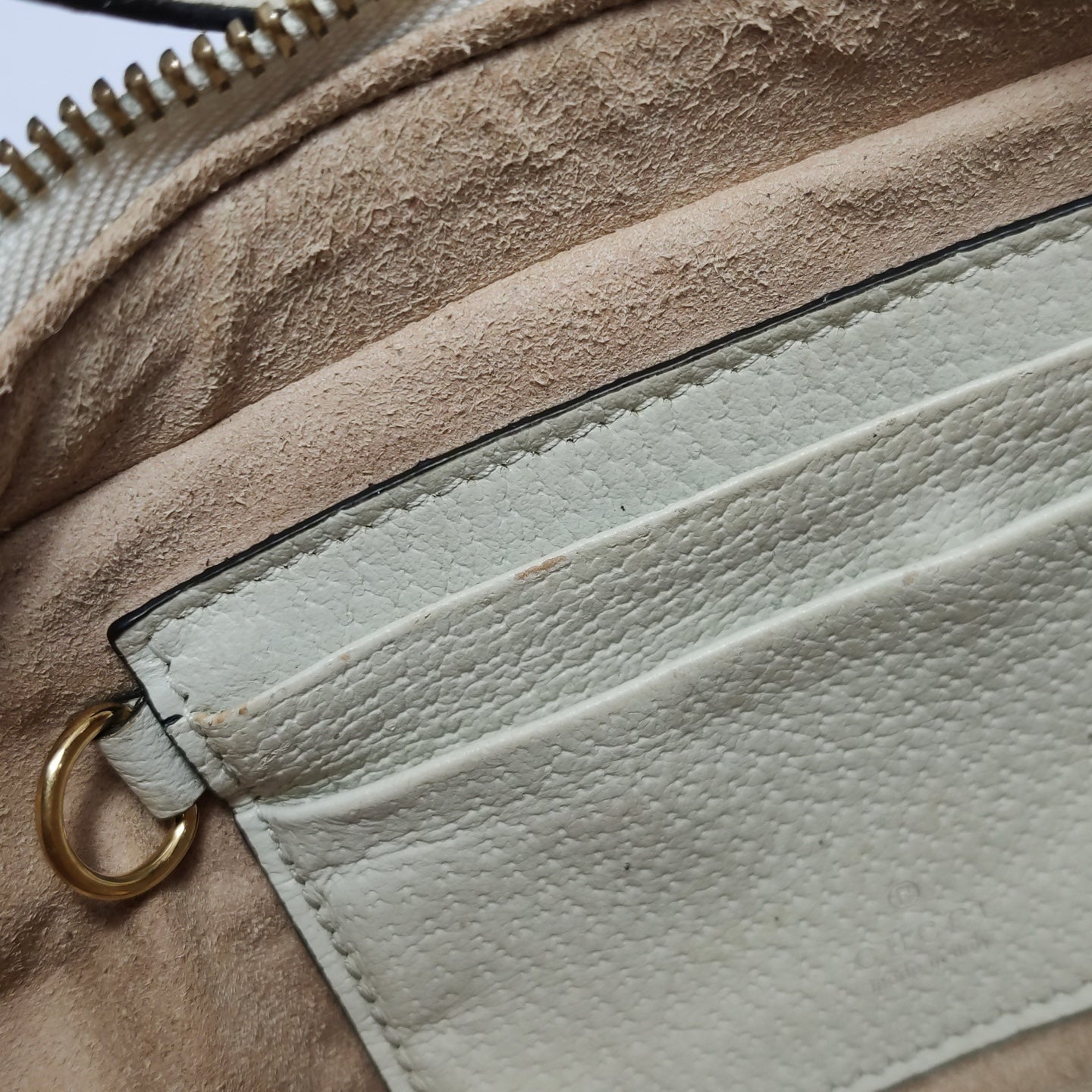 Gucci - Ophidia Series - GG Supreme canvas with leather trim - Beige - (mini)