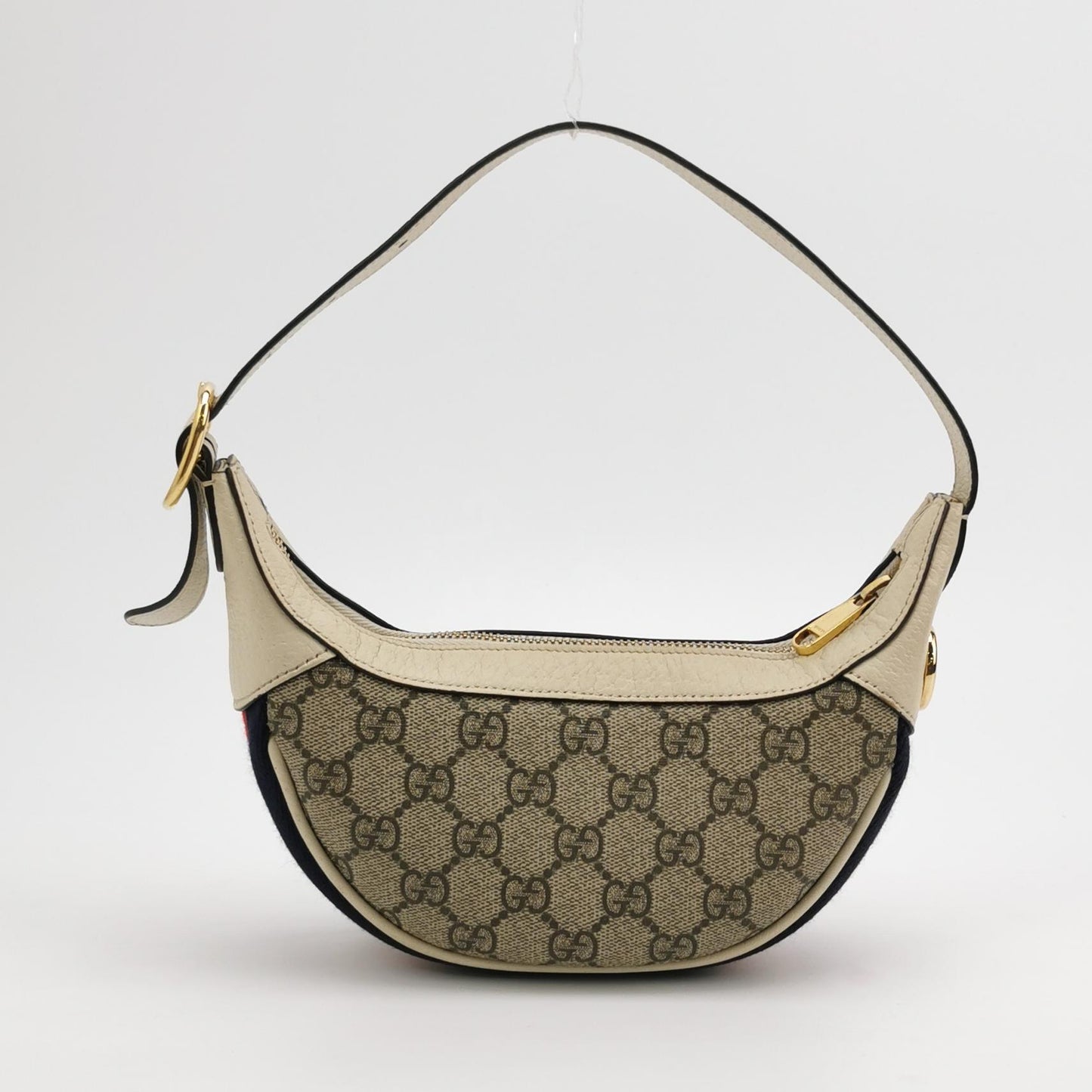 Gucci - Ophidia Series - GG Supreme canvas with leather trim - Beige - (mini)