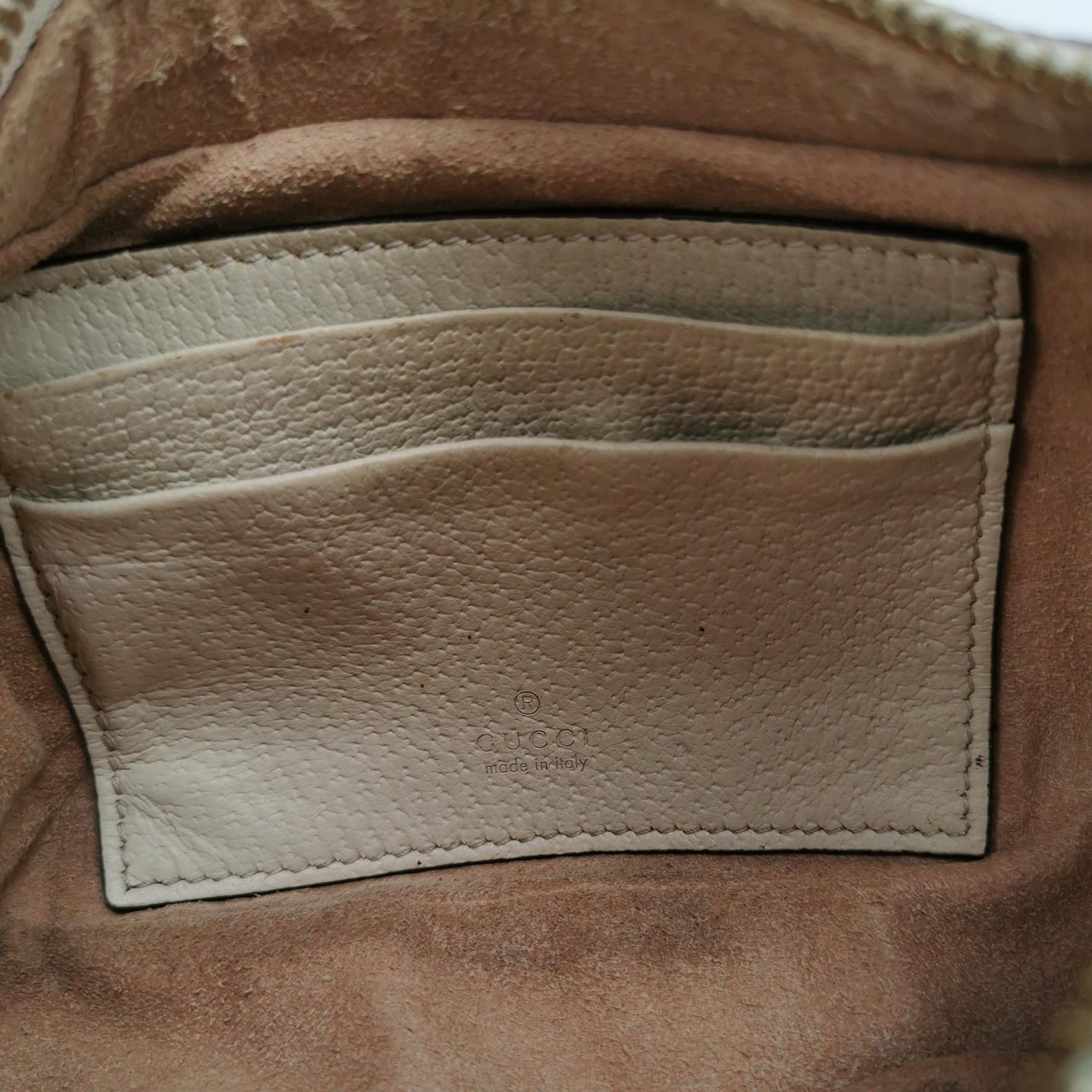 Gucci - Ophidia Series - GG Supreme canvas with leather trim - Beige - (mini)