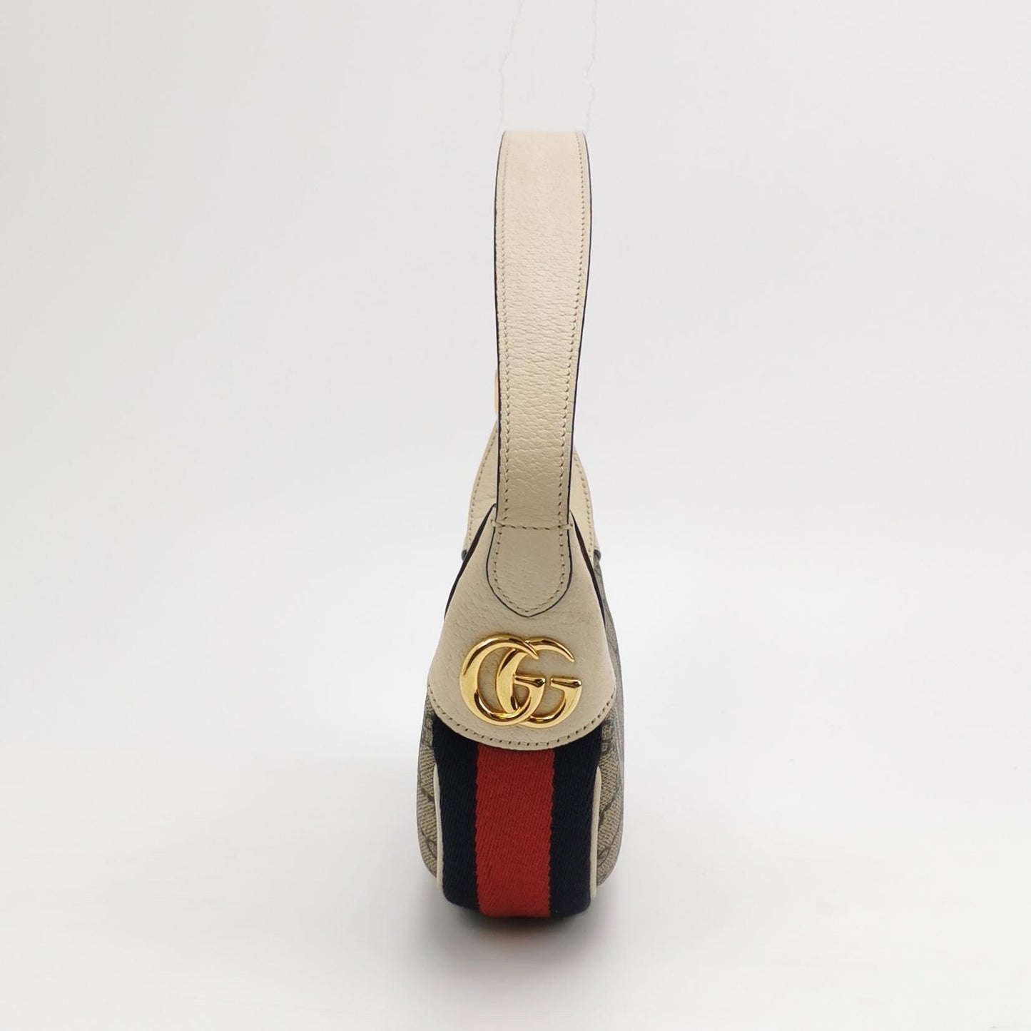 Gucci - Ophidia Series - GG Supreme canvas with leather trim - Beige - (mini)
