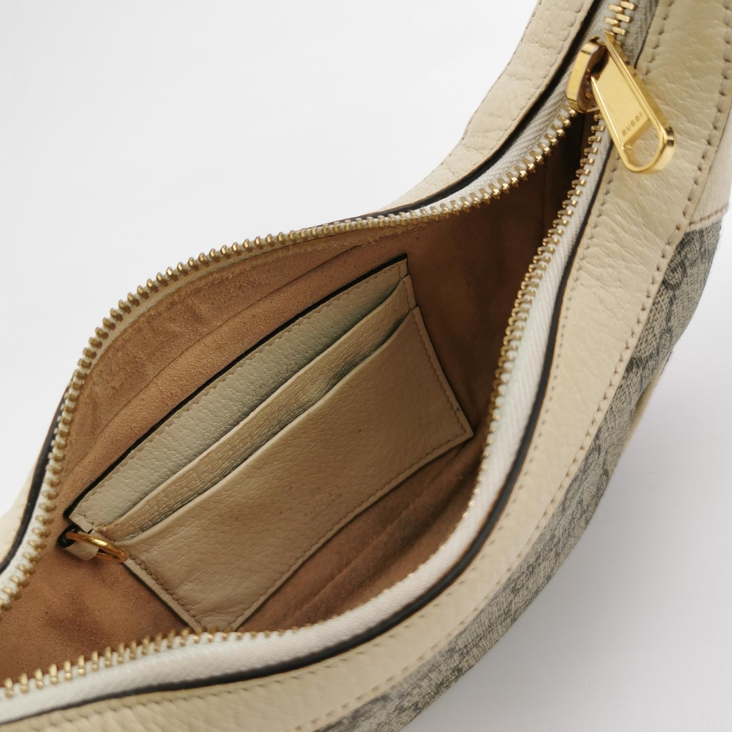Gucci - Ophidia Series - GG Supreme canvas with leather trim - Beige - (mini)