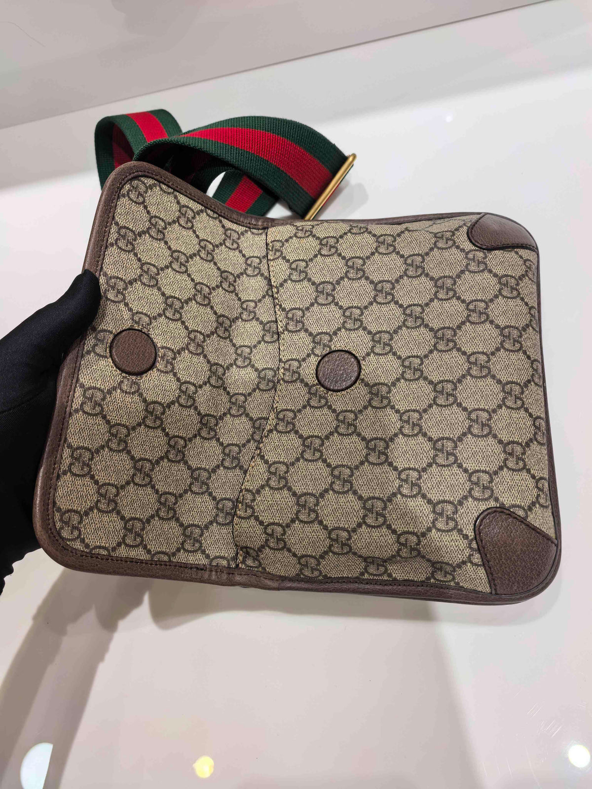 Gucci - Ophidia Small - Cloth - Beige - (small)