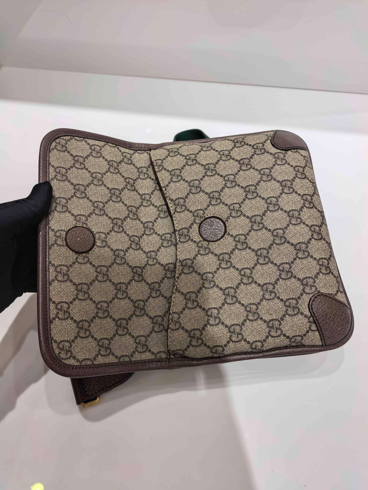 Gucci - Ophidia Small - Cloth - Beige - (small)