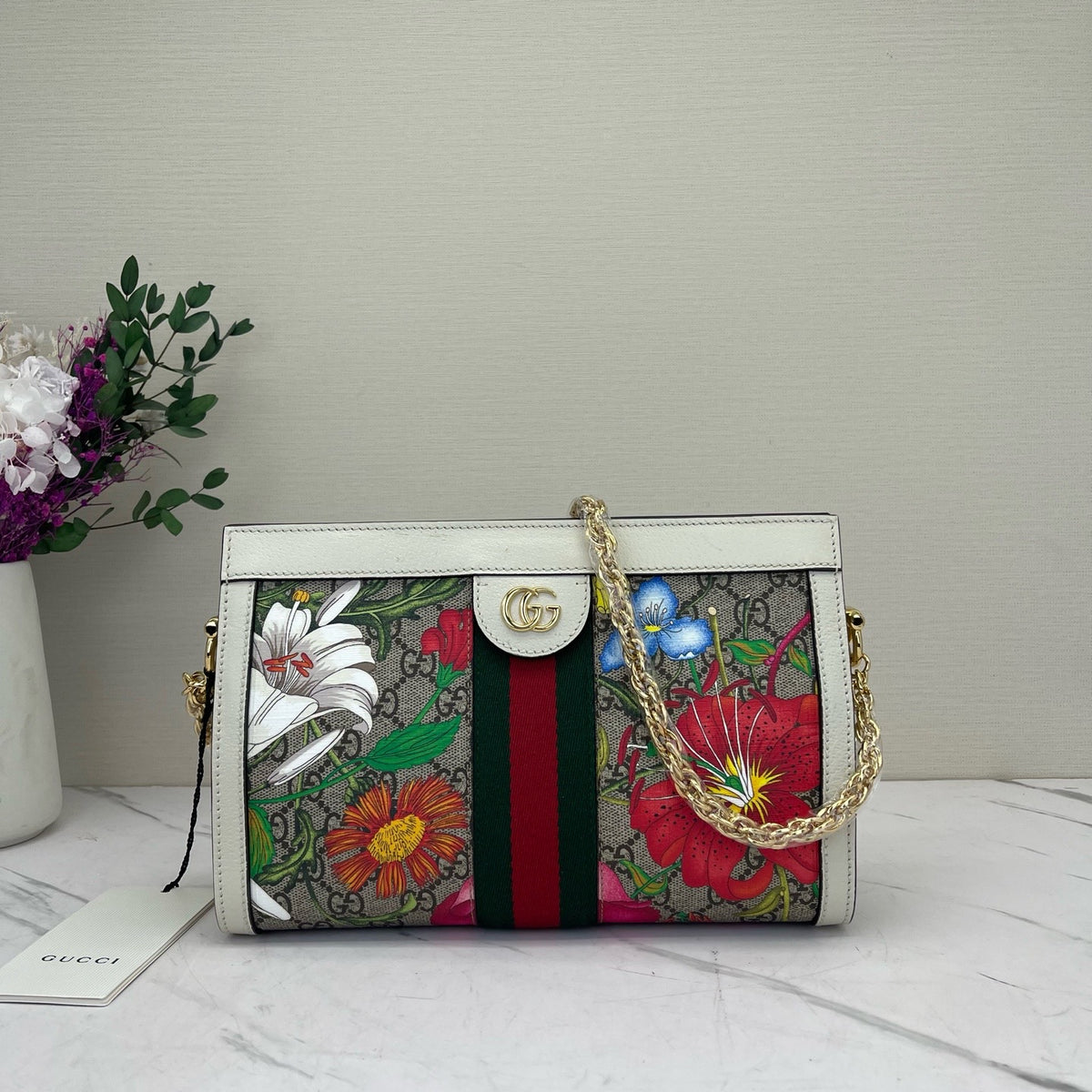 Gucci - Ophidia Small - Cloth - Multicolour - (small)