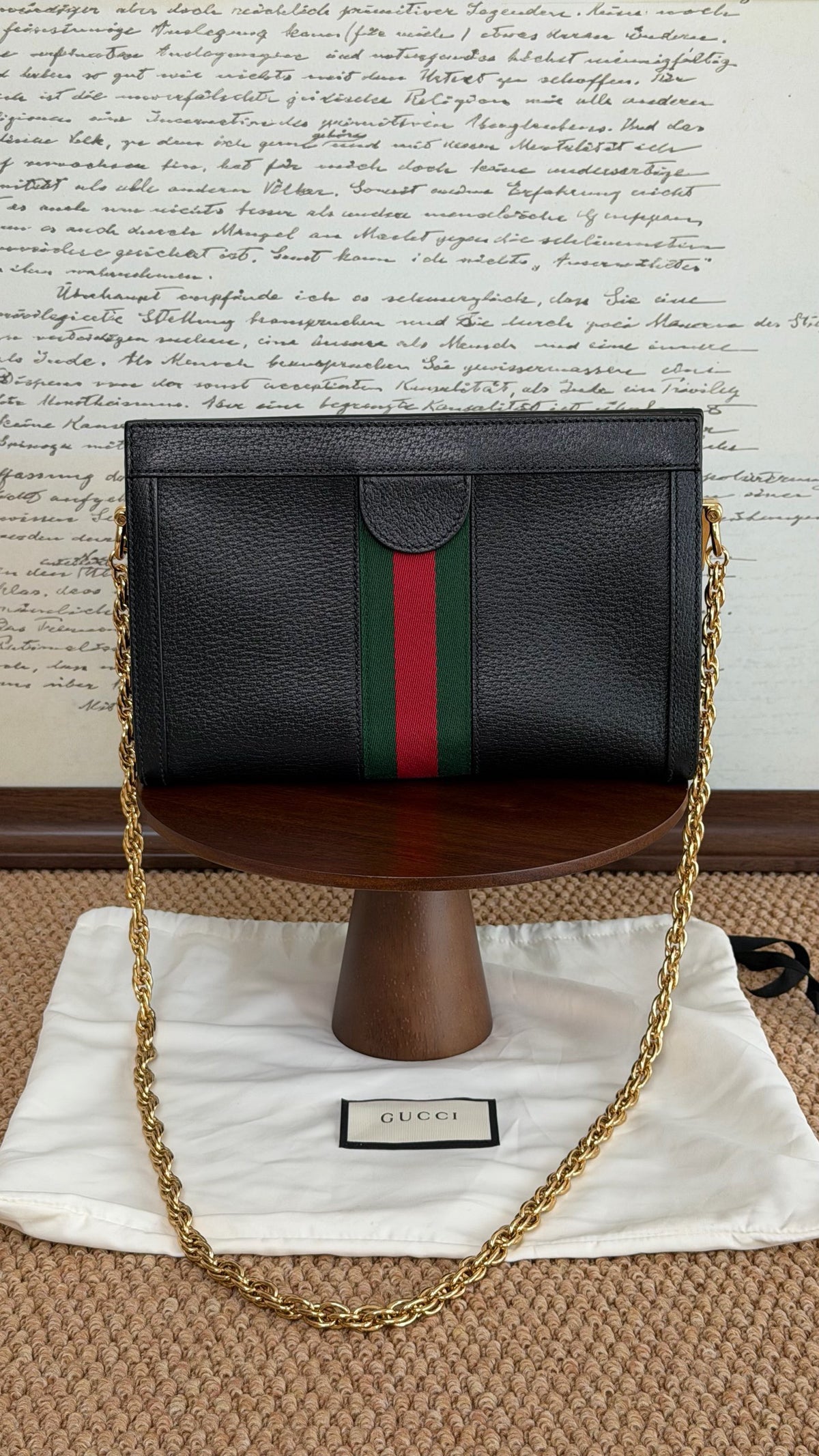 Gucci - Ophidia Small - Leather - Black - (small)