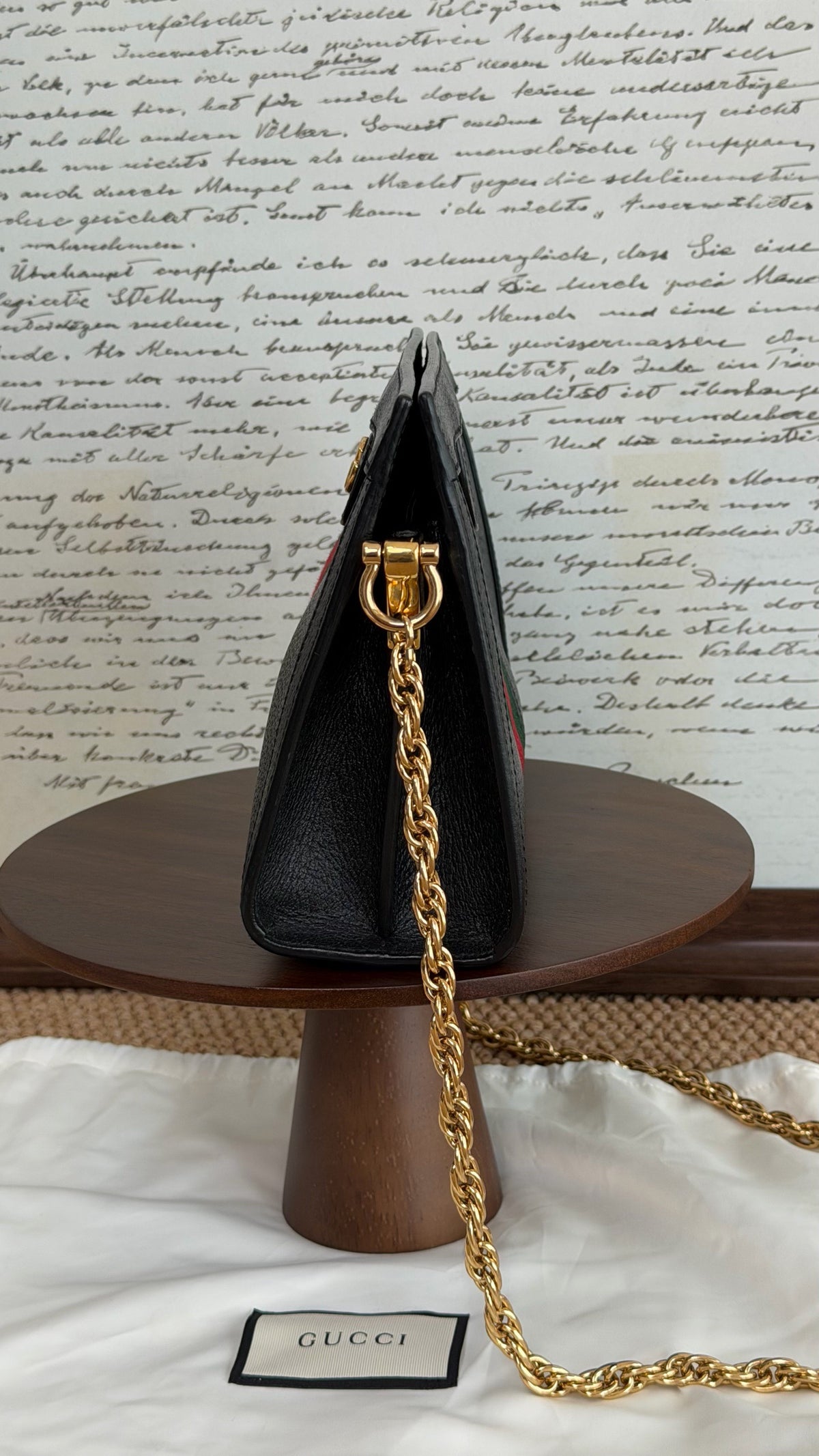 Gucci - Ophidia Small - Leather - Black - (small)