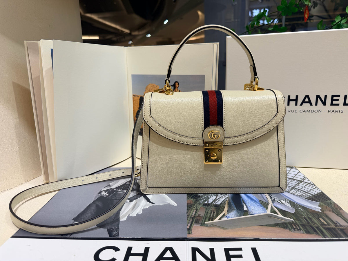 Gucci - Ophidia Small - Leather - White - (small)