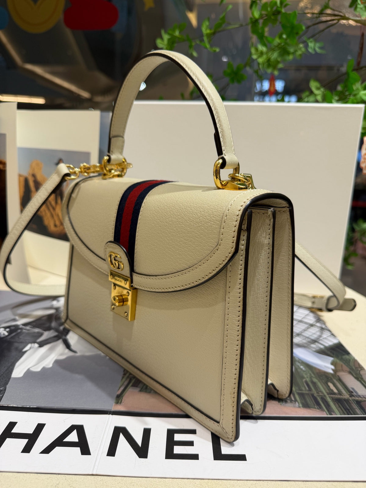 Gucci - Ophidia Small - Leather - White - (small)