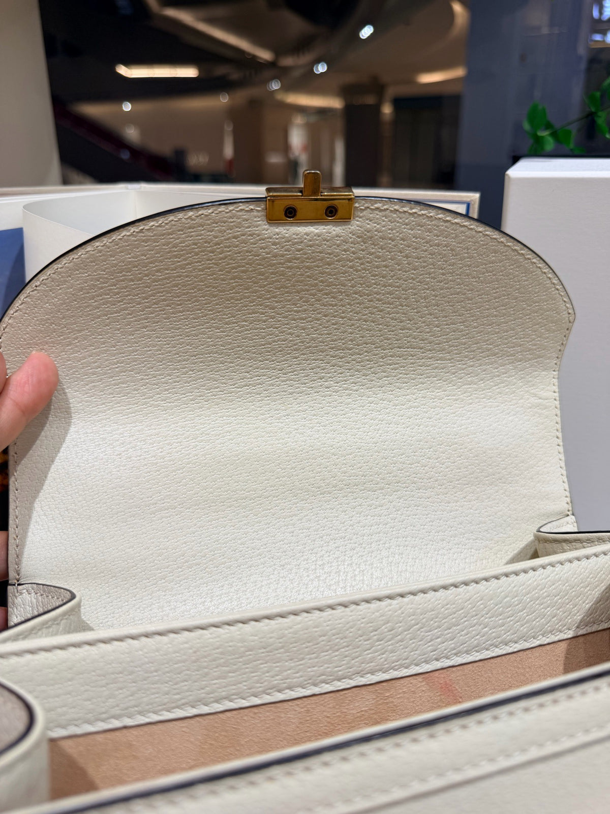 Gucci - Ophidia Small - Leather - White - (small)