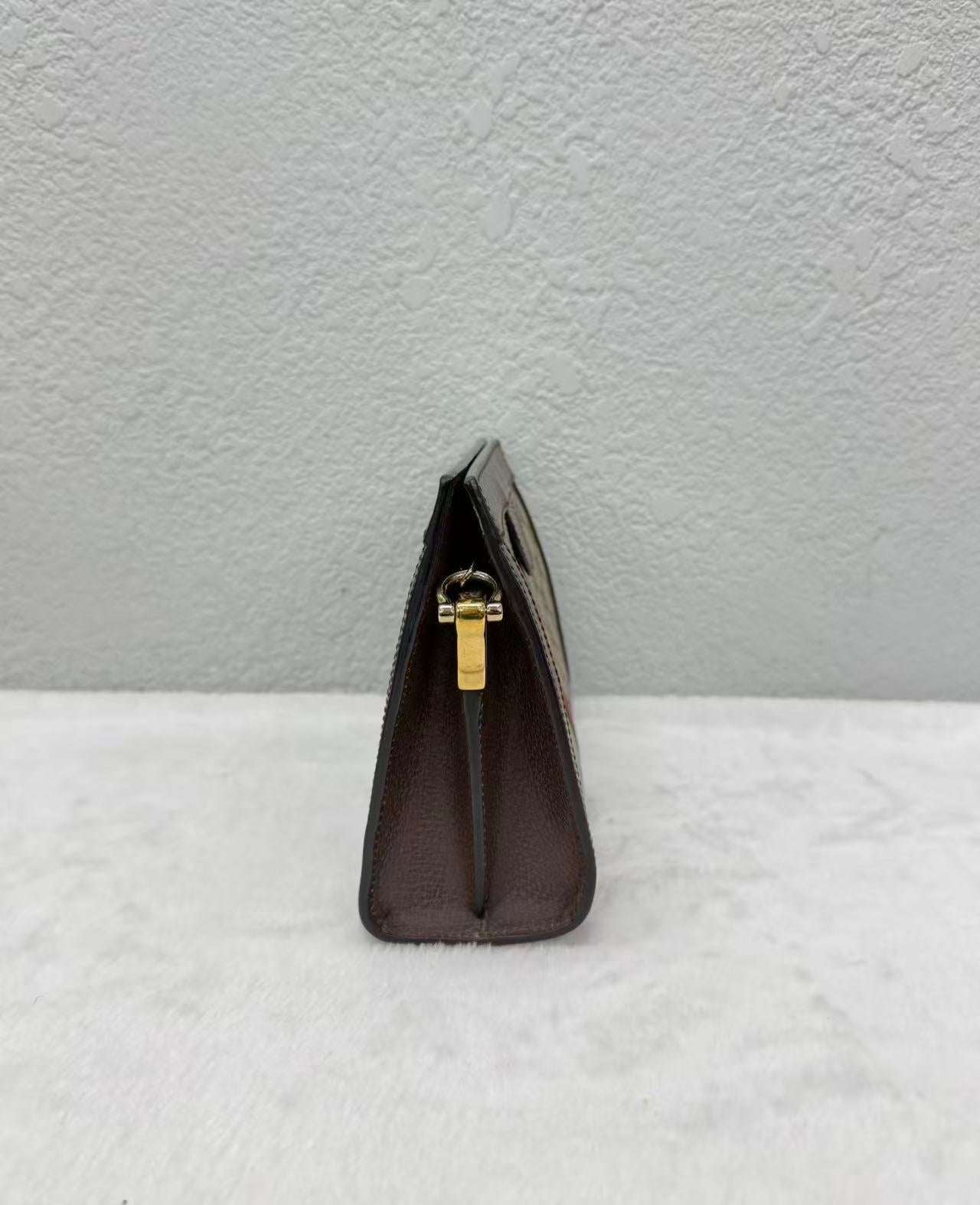 Gucci - Ophidia Small Shoulder Bag - GG Supreme canvas with leather trim - Beige and Brown - (small)