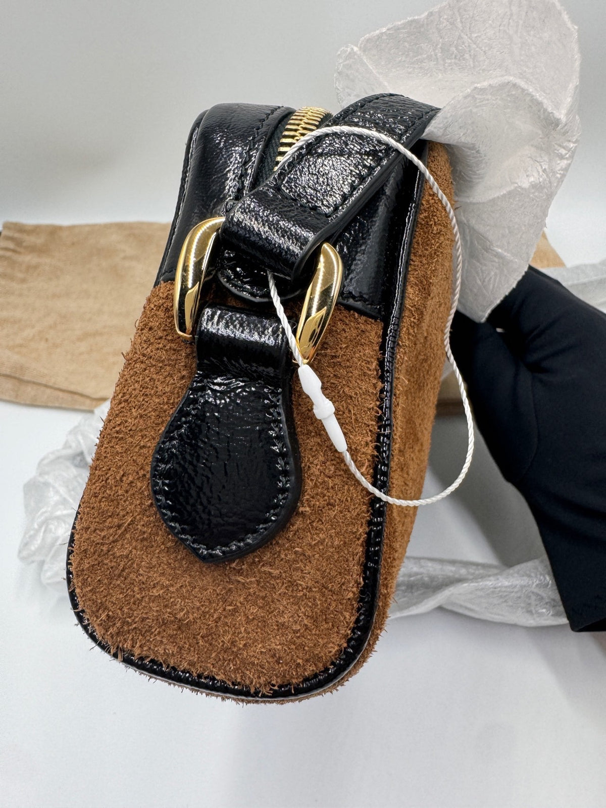 Gucci - Ophidia - Suede - Brown - (mini)
