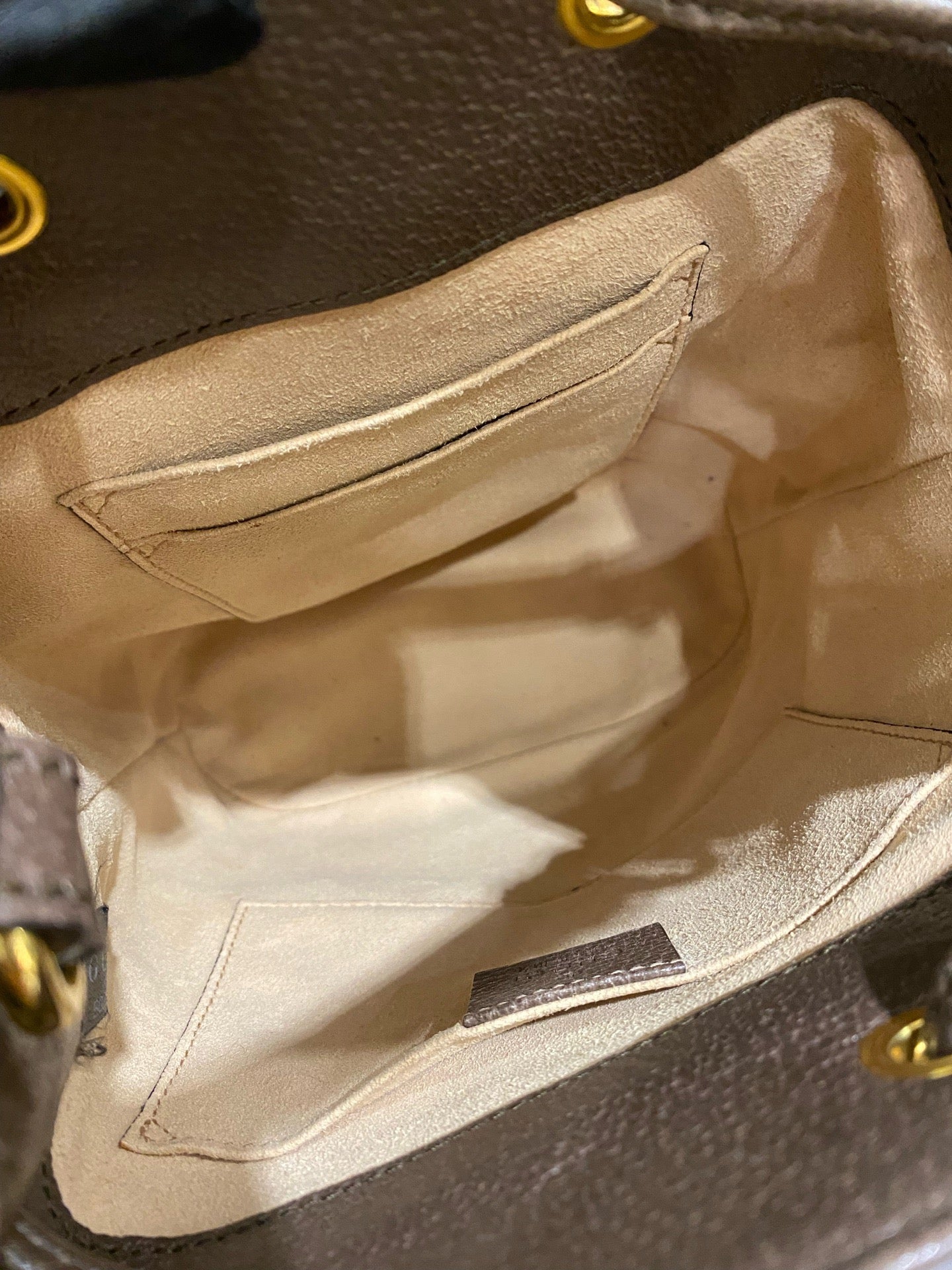Gucci - Ophidia - Supreme canvas with leather trim - Brown - (small)