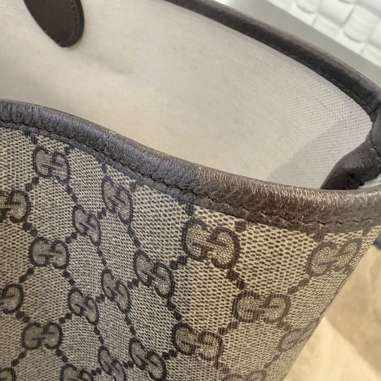 Gucci - Ophidia - Synthetic - Beige - (Large)