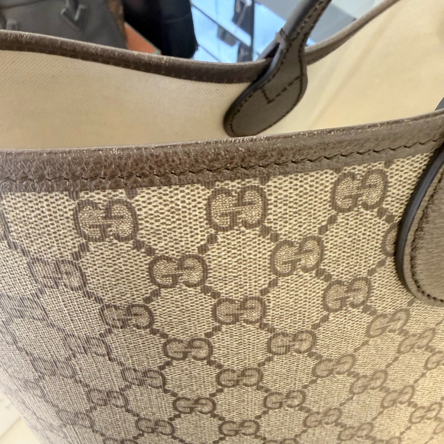 Gucci - Ophidia - Synthetic - Beige - (Large)