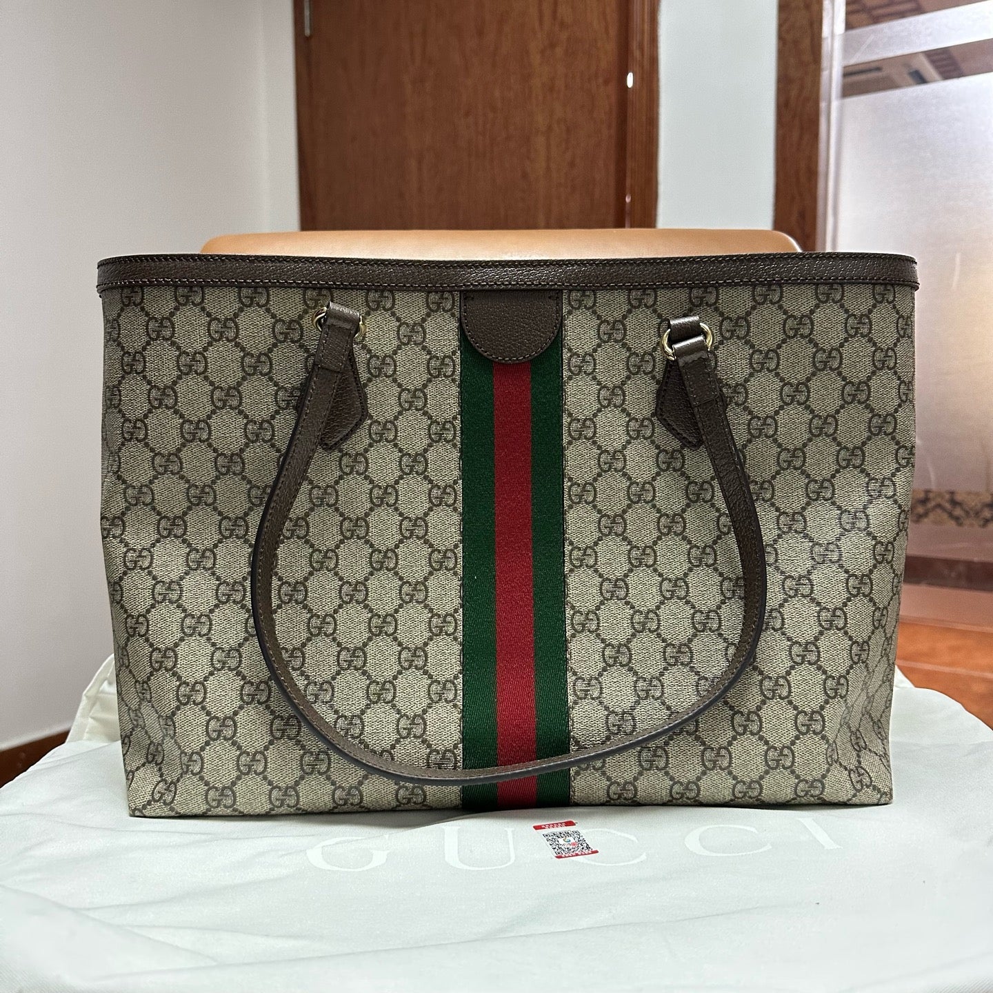 Gucci - Ophidia - Synthetic - Beige - (medium)