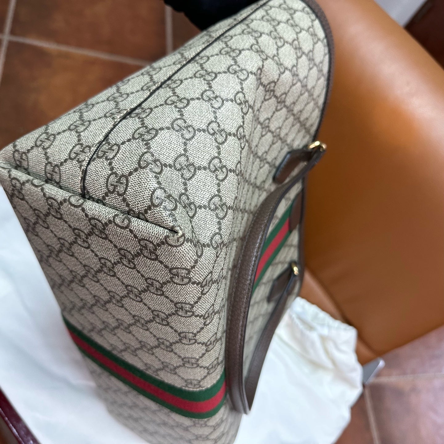 Gucci - Ophidia - Synthetic - Beige - (medium)