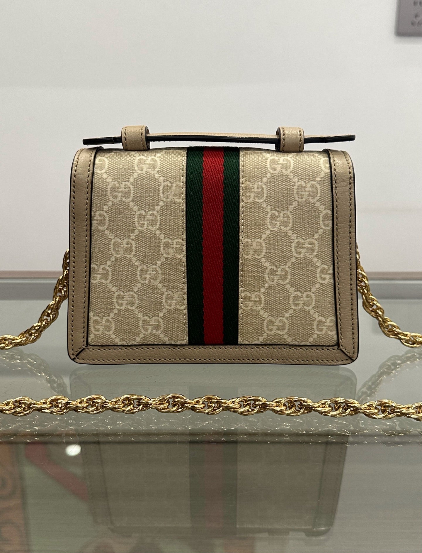 Gucci - Ophidia - Synthetic - Beige - (mini)