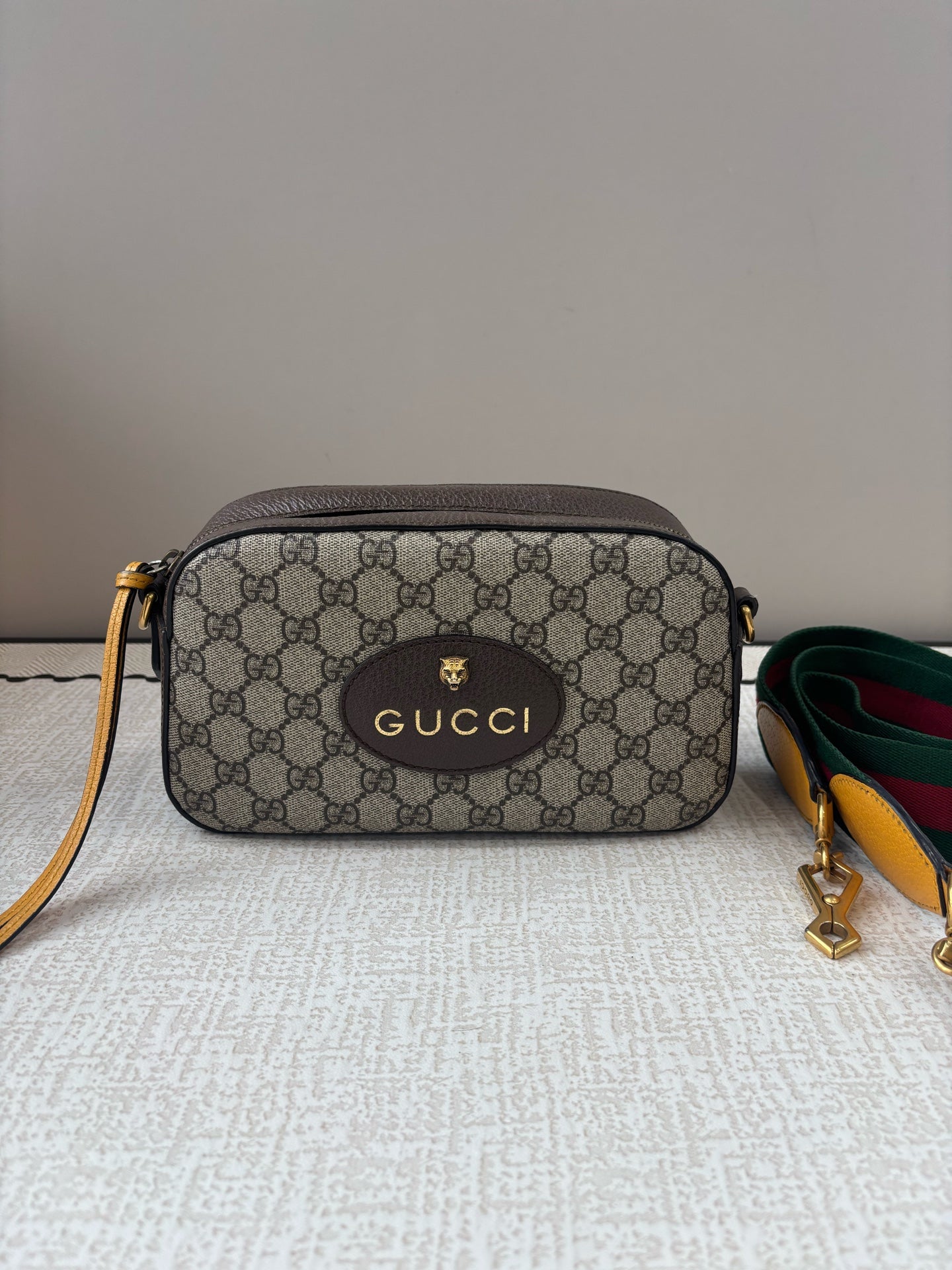 Gucci - Ophidia - Synthetic - Beige - (mini)
