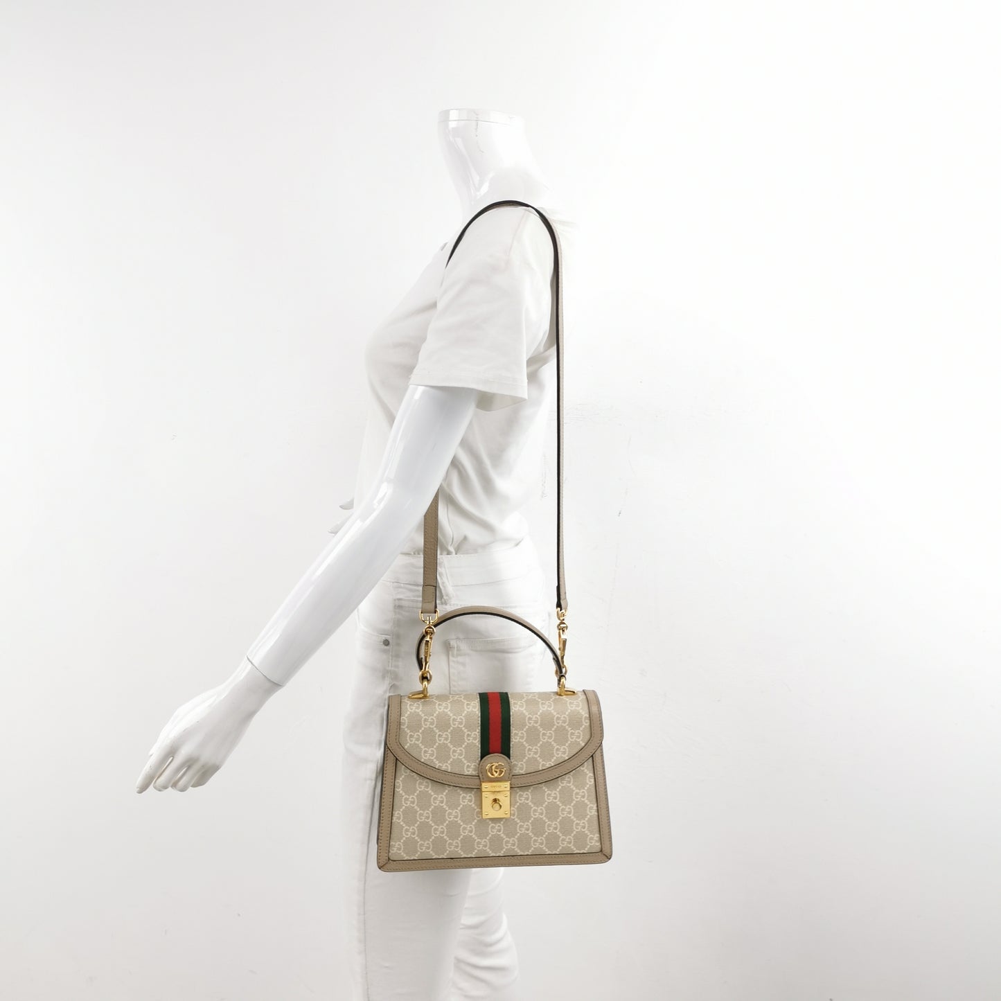 Gucci - Ophidia - Synthetic - Beige - (small)