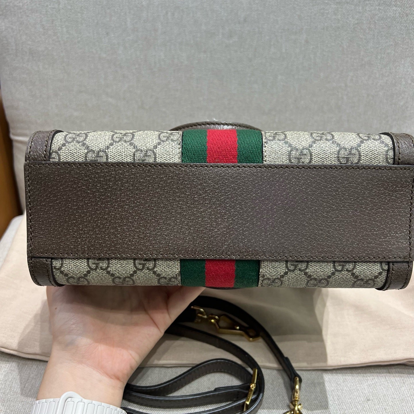 Gucci - Ophidia - Synthetic - Beige - (small)