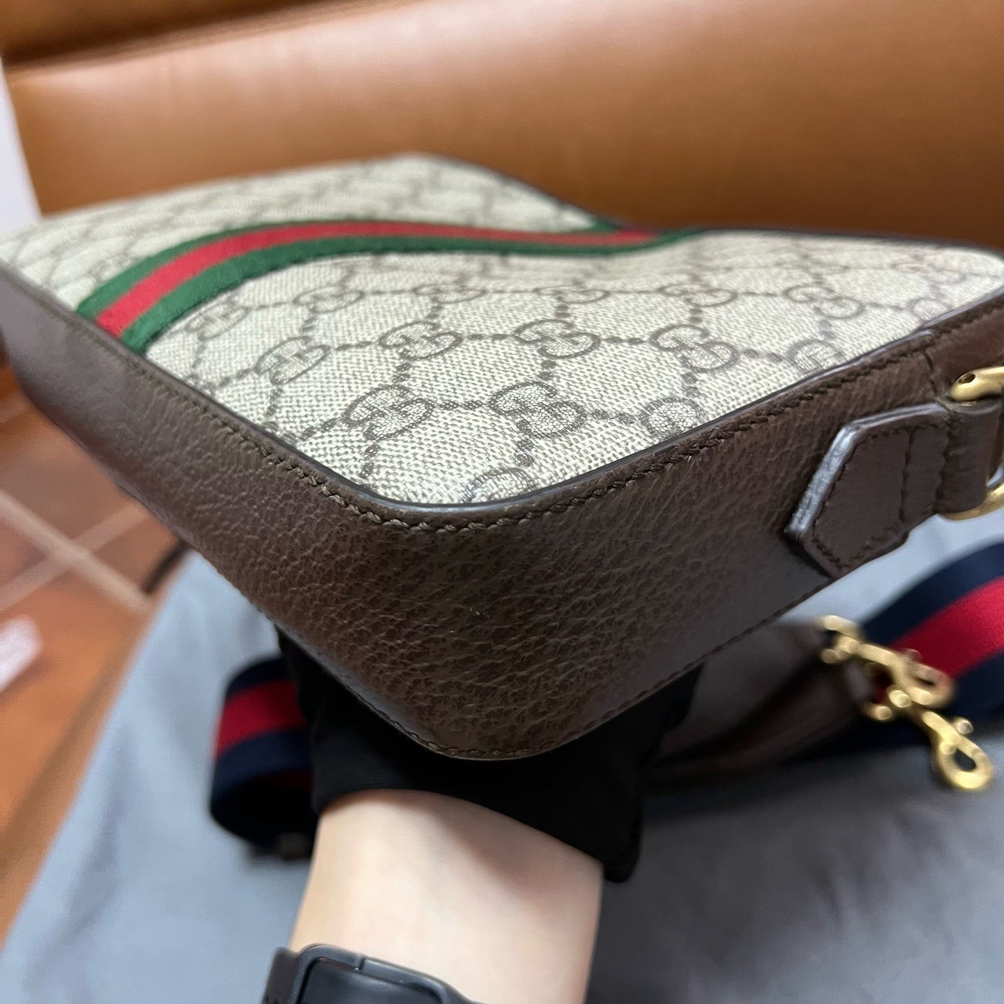 Gucci - Ophidia - Synthetic - Beige - (small)