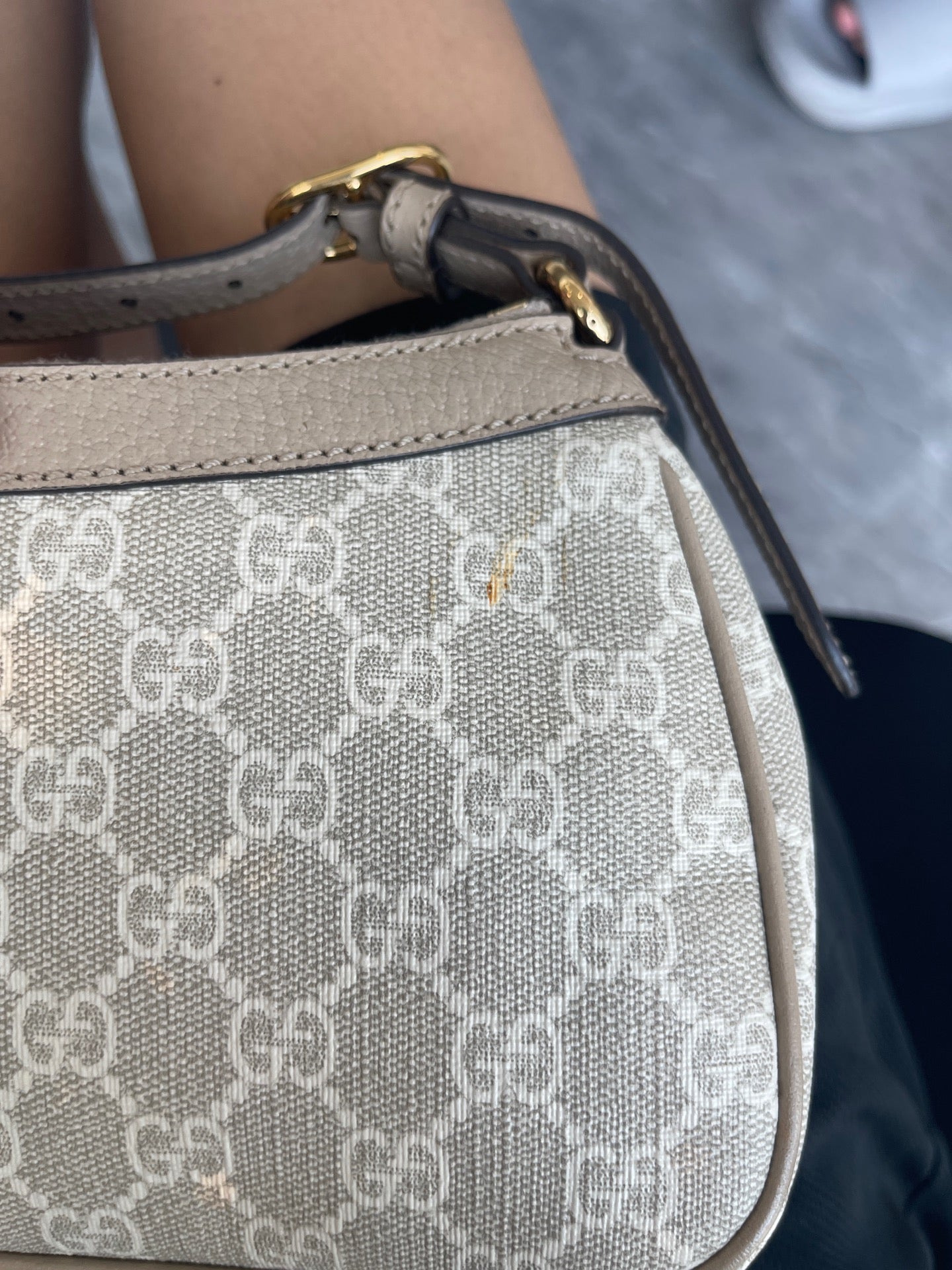 Gucci - Ophidia - Synthetic - Beige - (small)