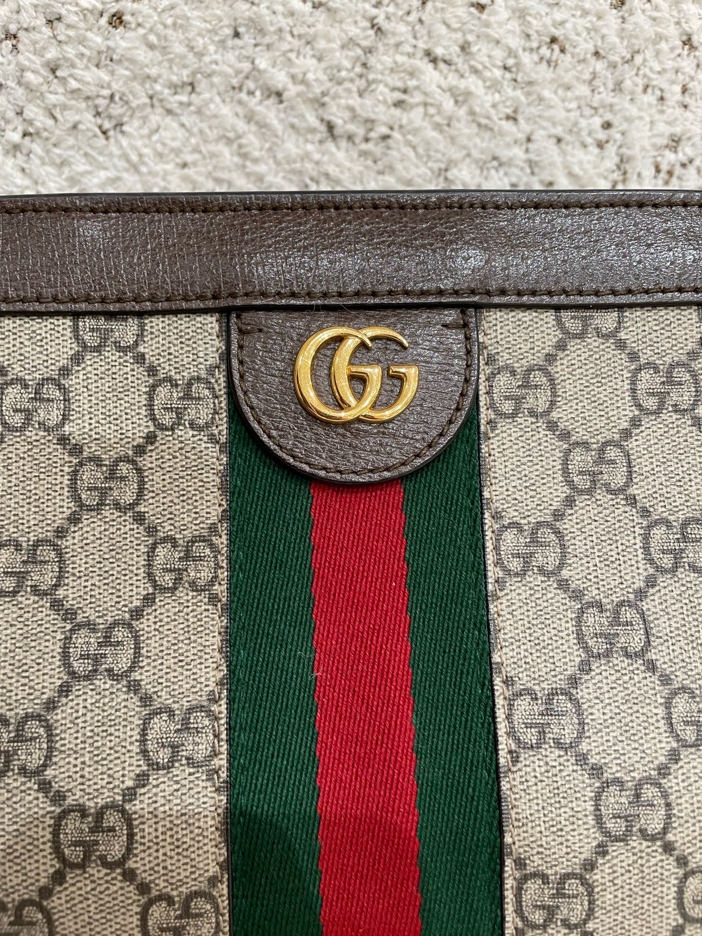 Gucci - Ophidia - Synthetic - Brown - (medium)