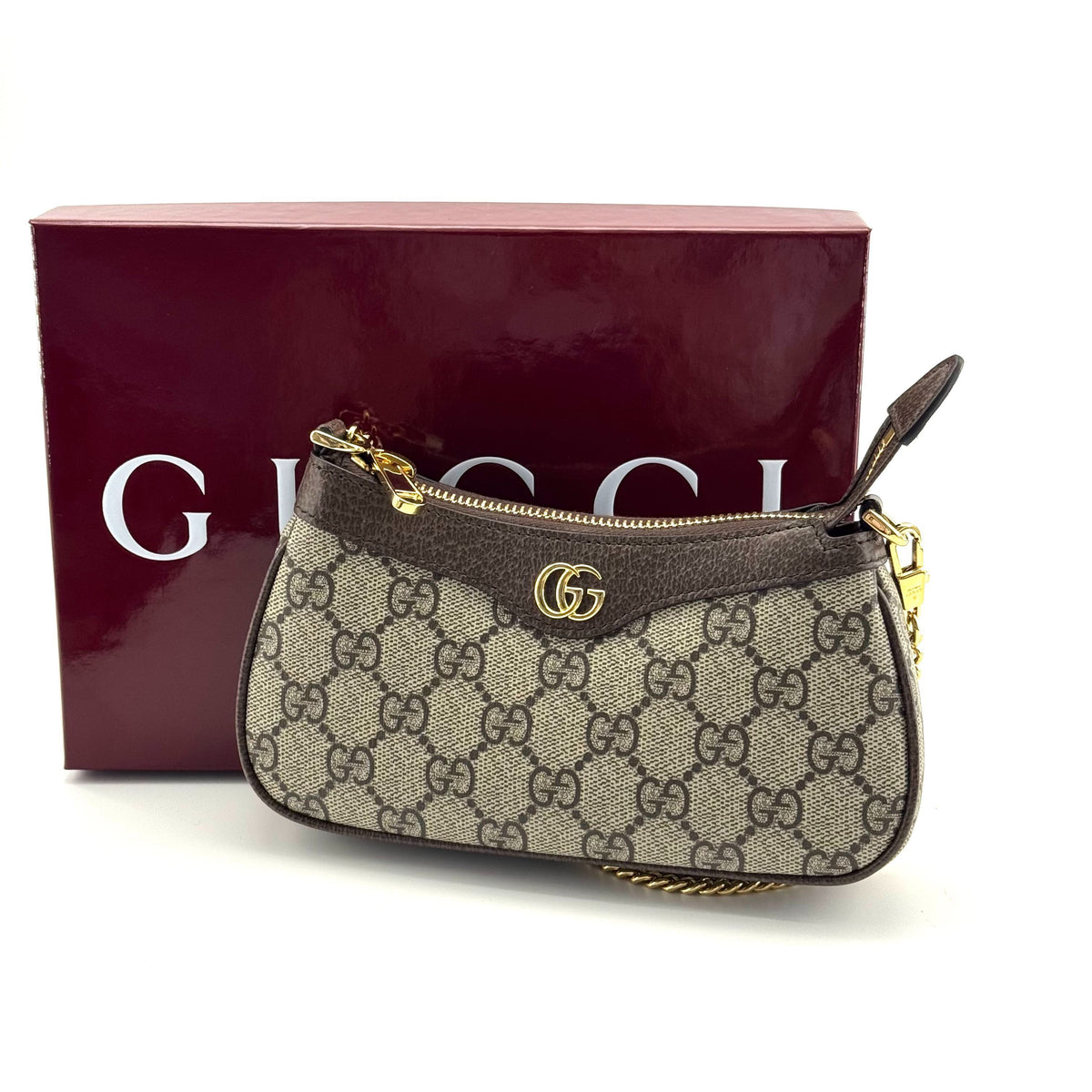 Gucci - Ophidia - Synthetic - Brown - (mini)
