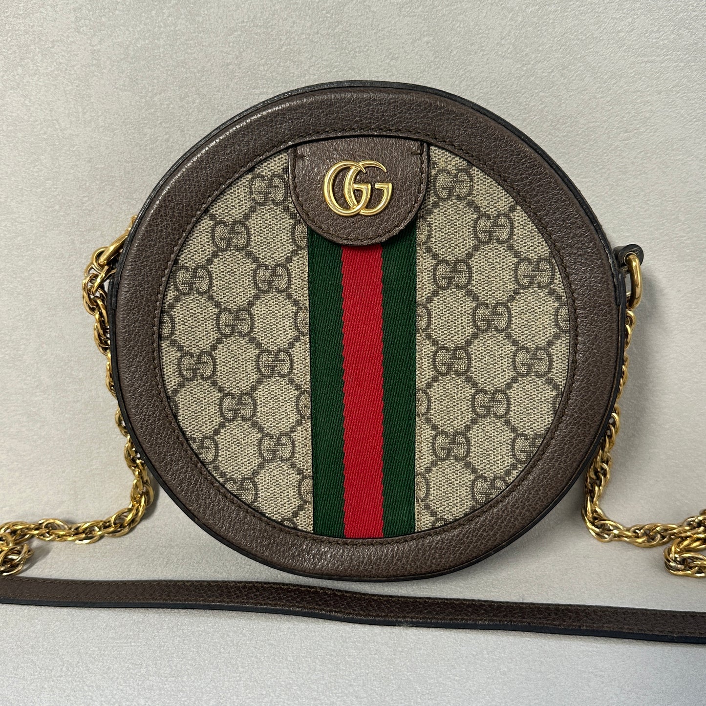 Gucci - Ophidia - Synthetic - Brown - (mini)