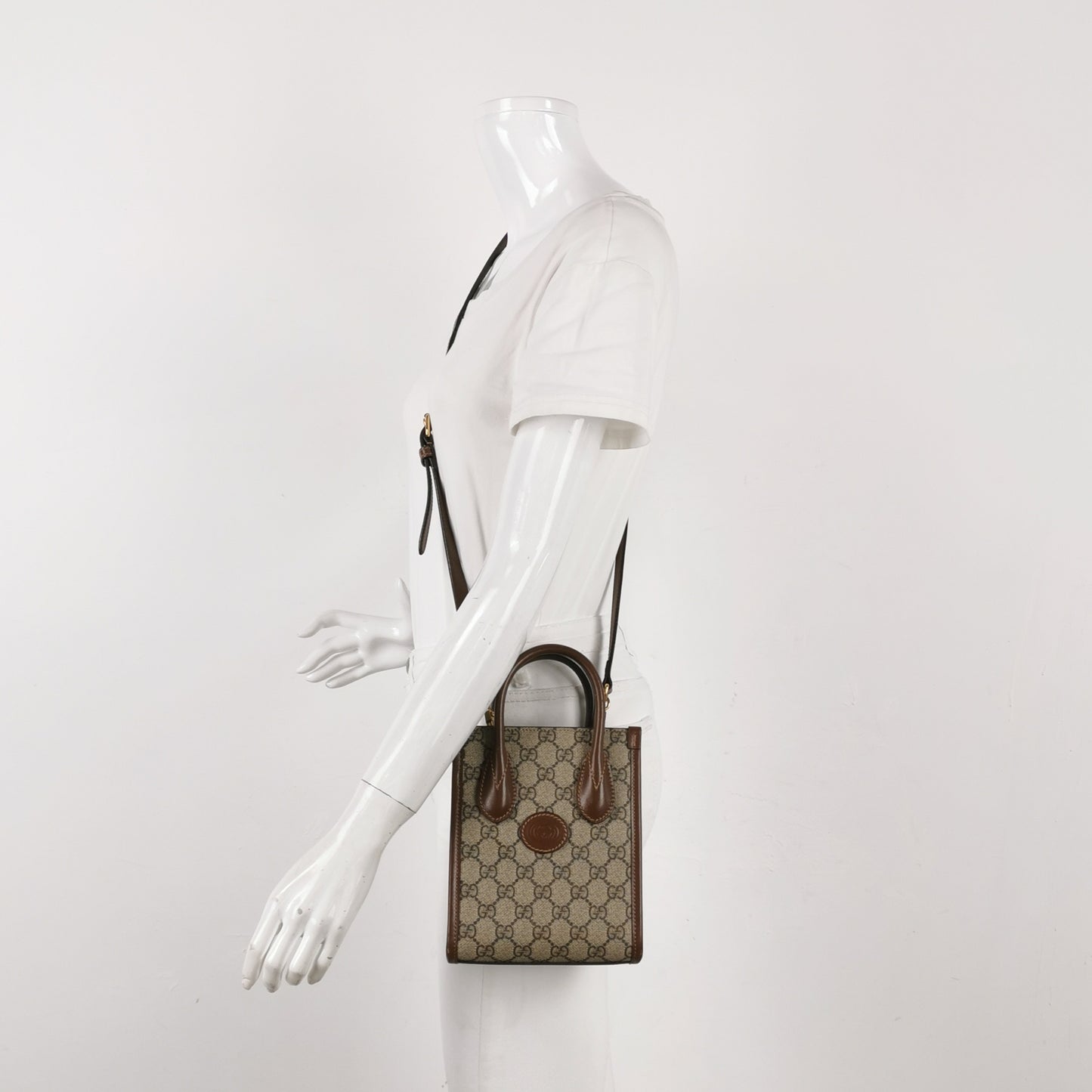 Gucci - Ophidia - Synthetic - Brown - (mini)