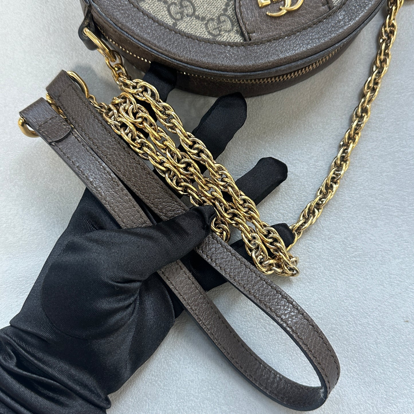 Gucci - Ophidia - Synthetic - Brown - (mini)