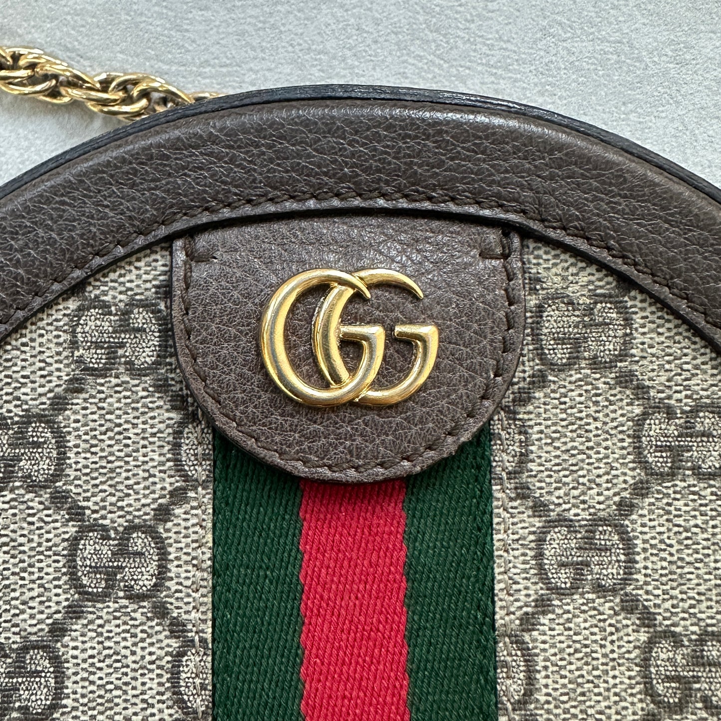 Gucci - Ophidia - Synthetic - Brown - (mini)