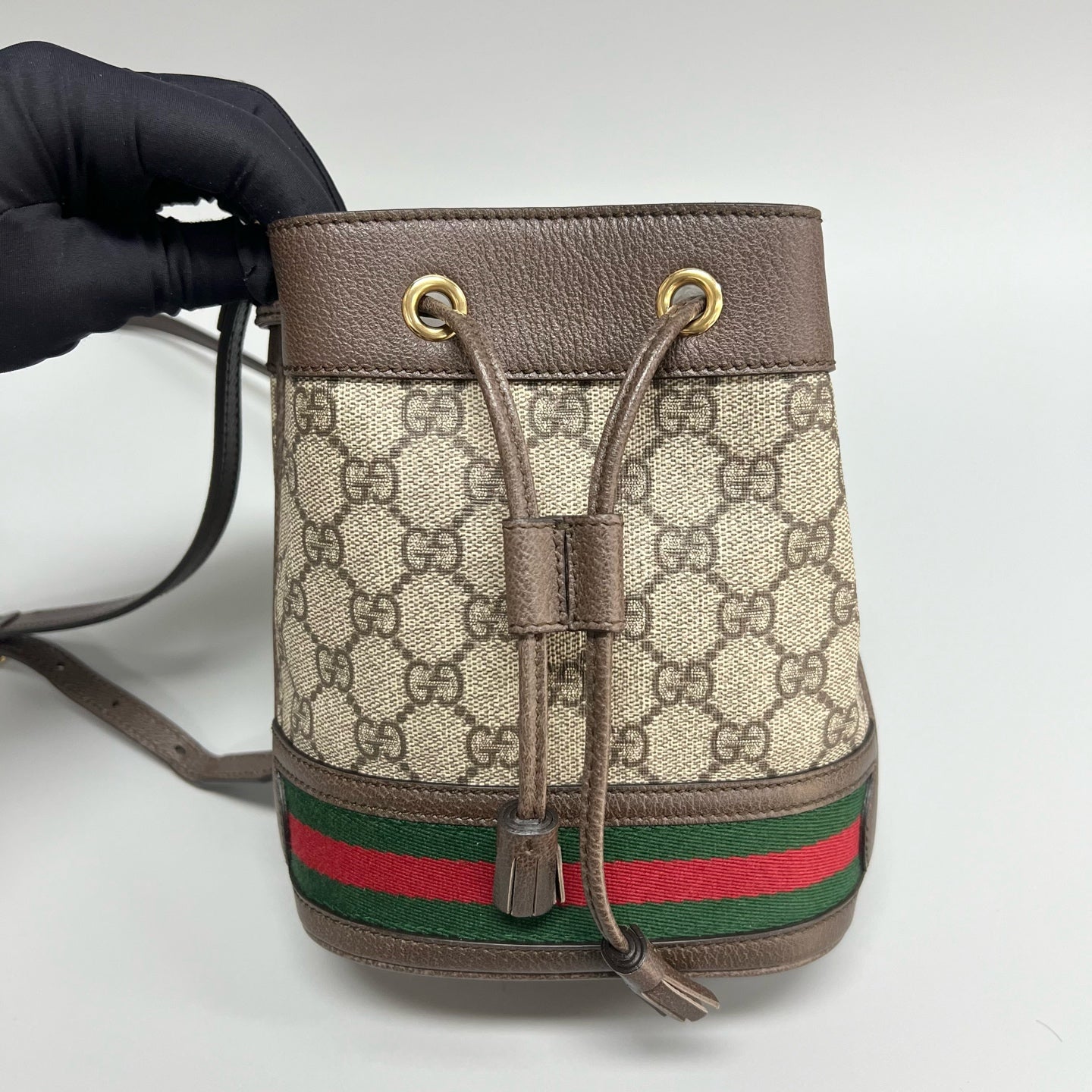 Gucci - Ophidia - Synthetic - Brown - (mini)
