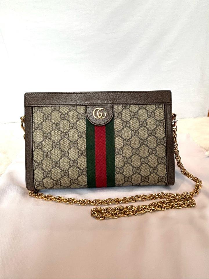 Gucci - Ophidia - Synthetic - Brown - (small)