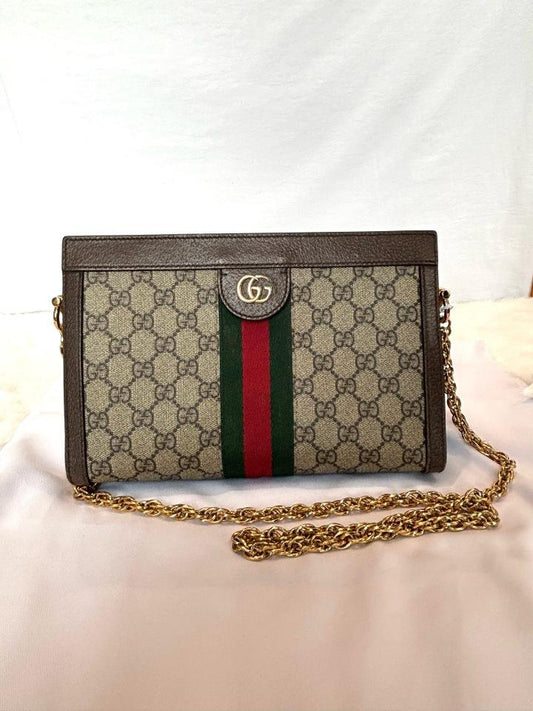Gucci - Ophidia - Synthetic - Brown - (small)